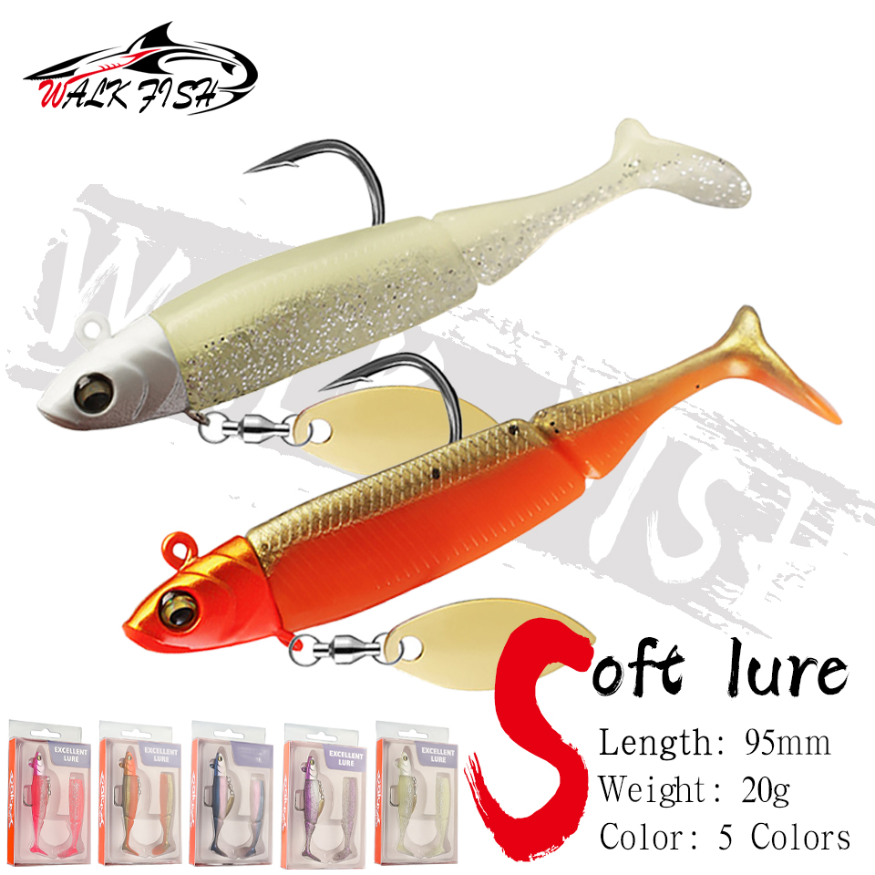 Fishing Equipment For Sale - Мягкие рыболовные приманки WALK FISH 20г