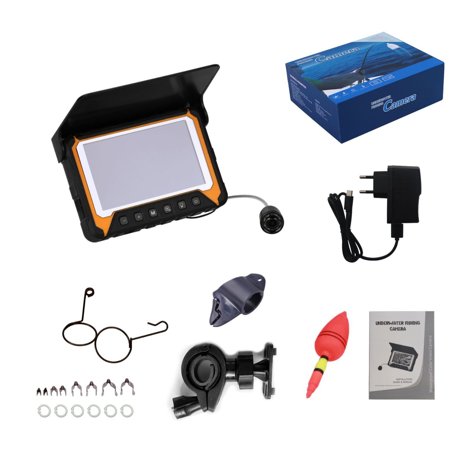 Underwater Fishing Camera - 5-дюймовый IPS-экран, подводная камера для рыбалки