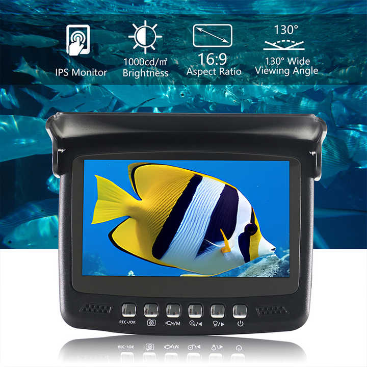 Underwater Fishing Camera - 4,3-дюймовый экран, подводная камера для зимней
