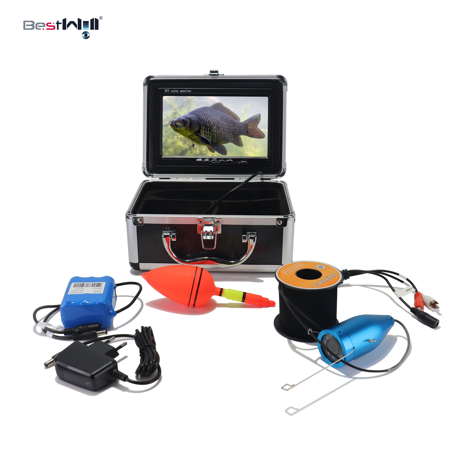 Underwater Fishing Camera - 7-дюймовый IPS-экран, подводная камера для рыбалки