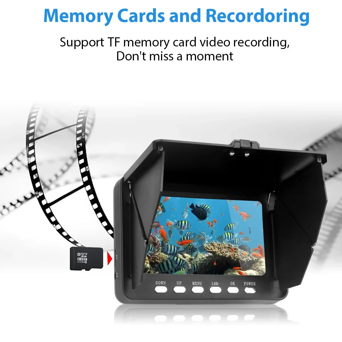 Эхолот 5,0-дюймовый ЖК-дисплей – обзор и цена Underwater Fishing Camera