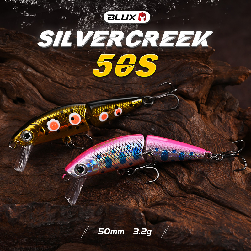 BLUX DR. Minnow Joint 50S Swim – обзор и цена Trout Fishing Lure