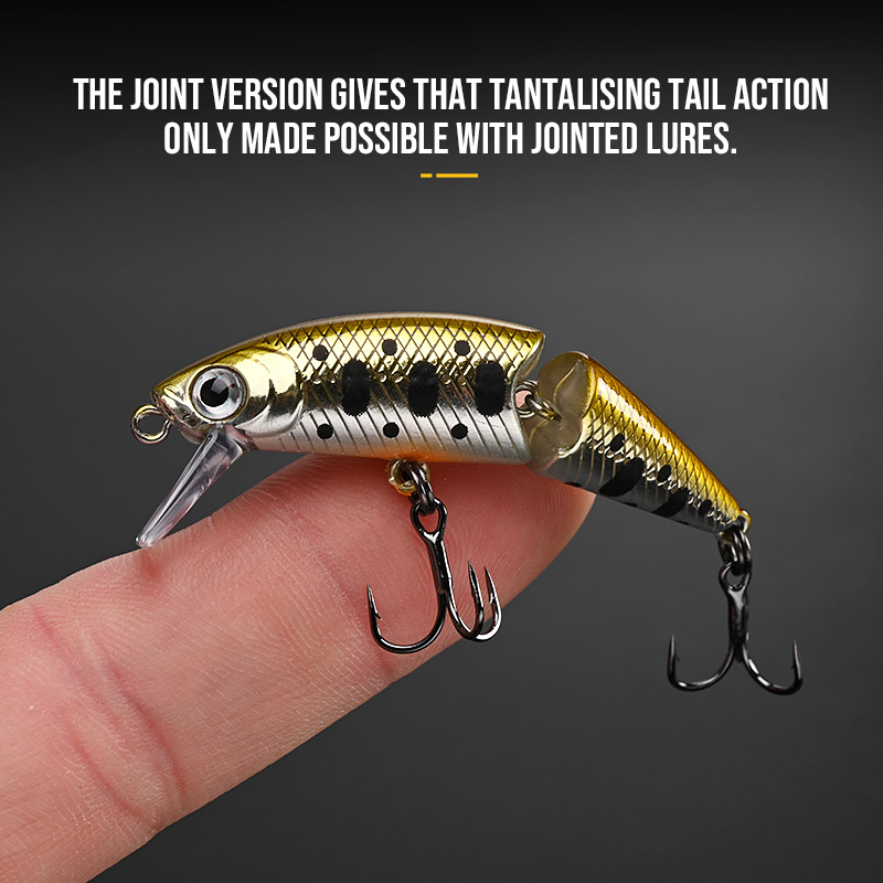 BLUX DR. Minnow Joint 50S Swim – обзор и цена Trout Fishing Lure