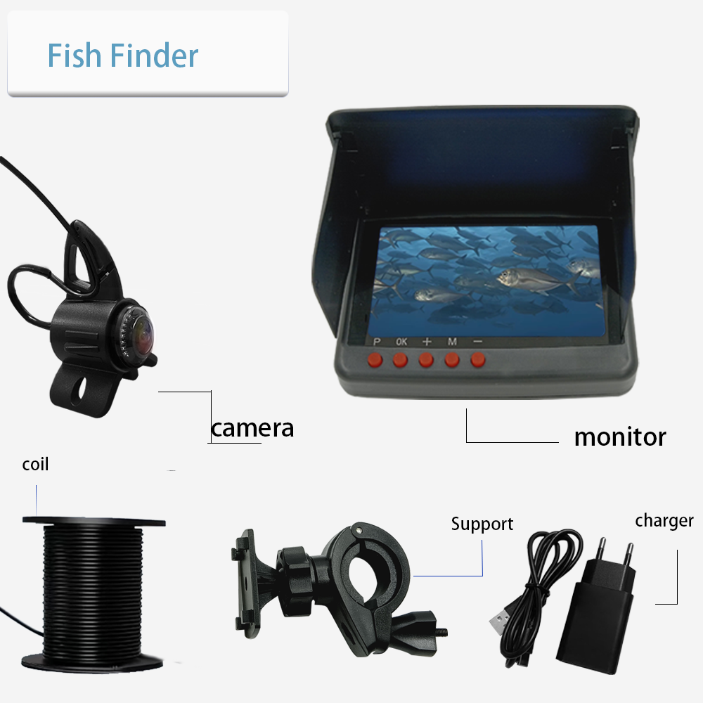 YS5A 5-дюймовый видеорегистрат – обзор и цена Underwater Fishing Camera