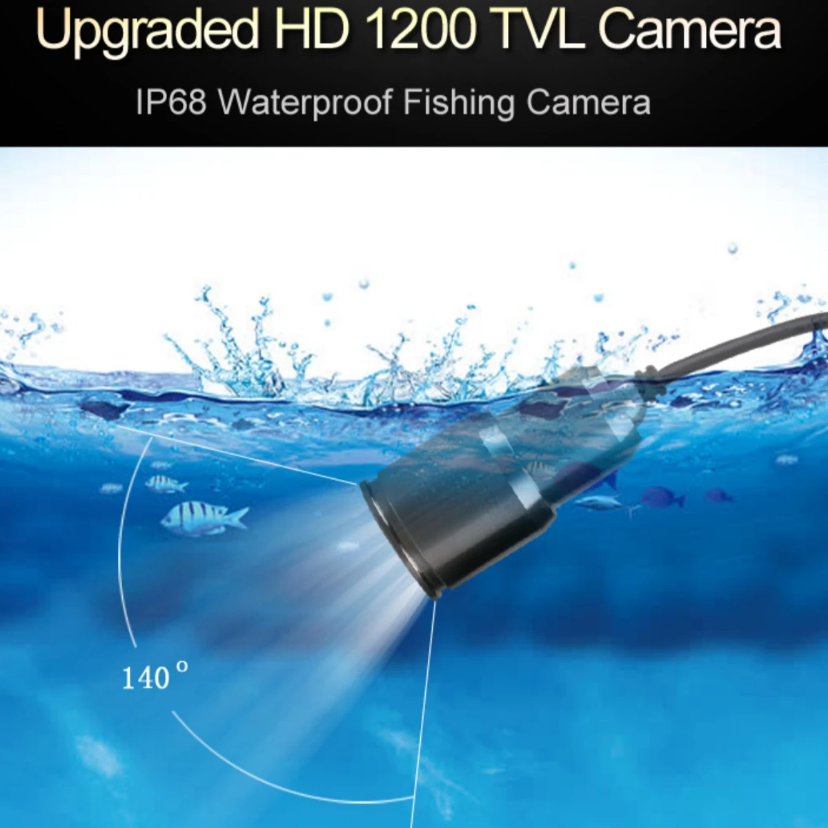 Камера для подводной съемки, э – обзор и цена Underwater Fishing Camera
