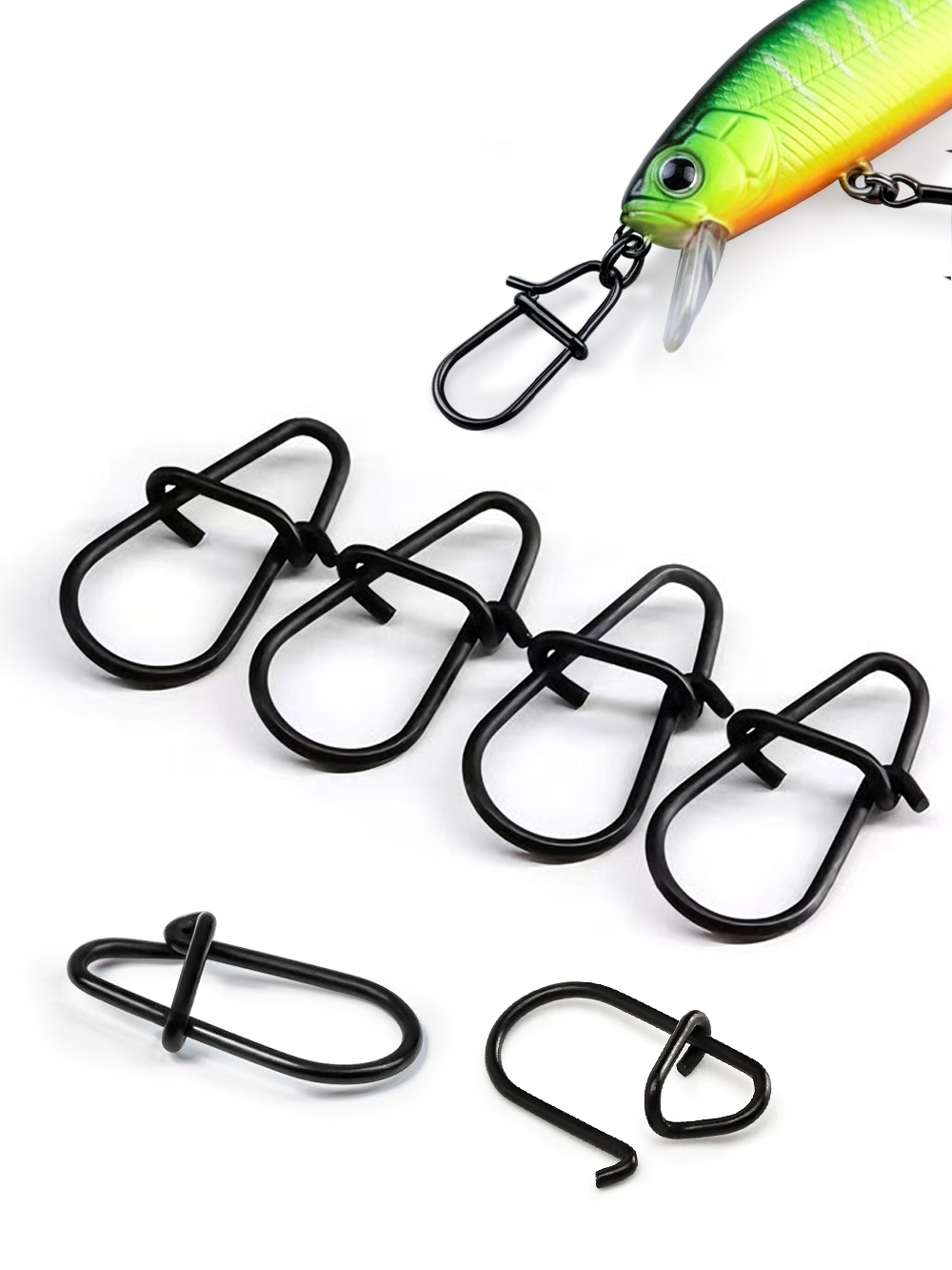 GOBAIT 100 шт. черные рыболовн – обзор и цена Fishing Equipment Tackle