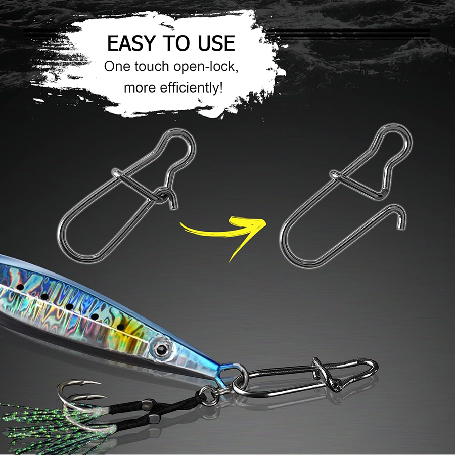 50 шт., защелки для воблеров,  – обзор и цена Fishing Equipment Tackle