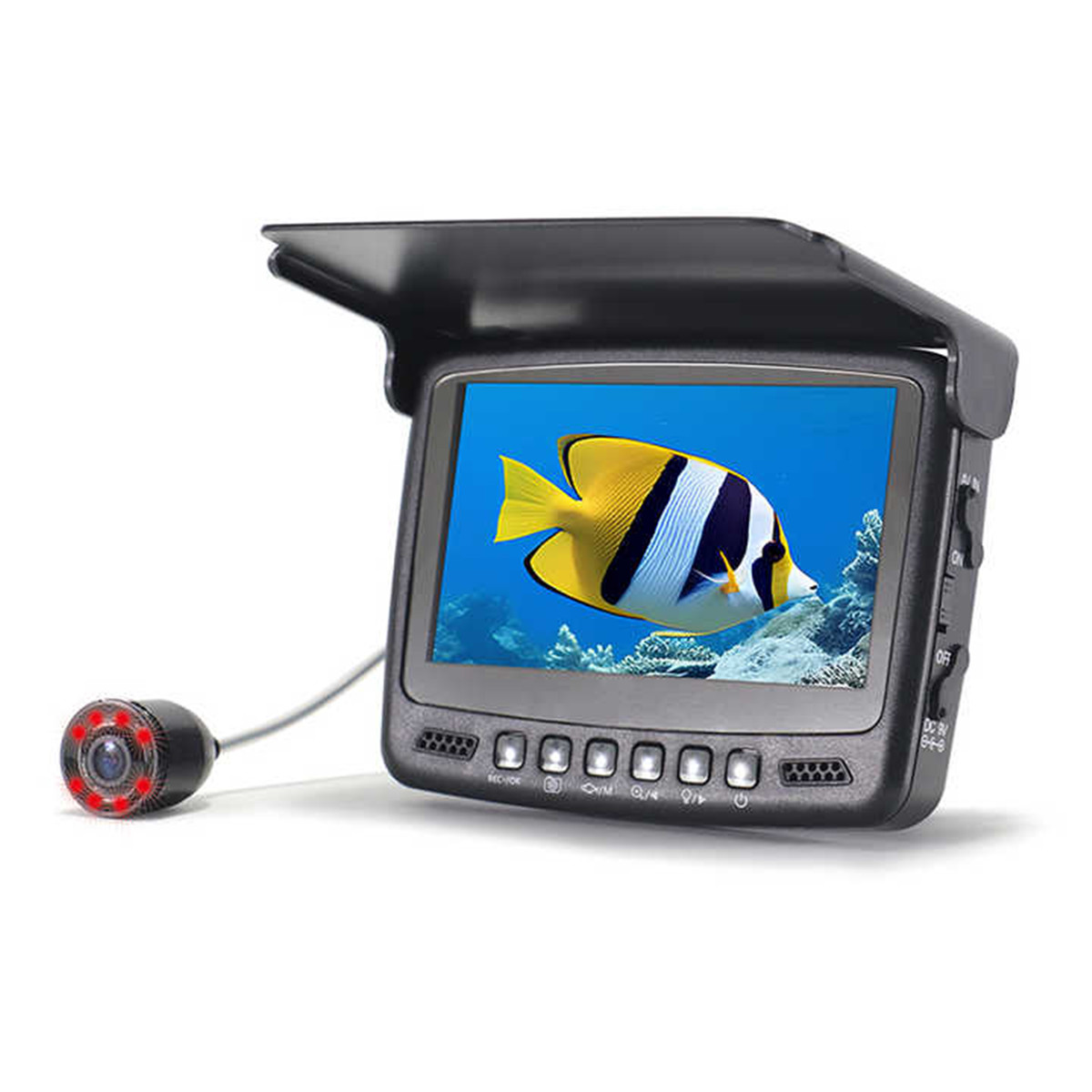 4,3-дюймовый экран, подводная  – обзор и цена Underwater Fishing Camera