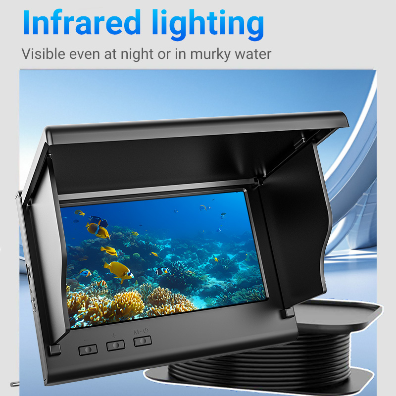 4,3-дюймовая камера для подвод – обзор и цена Underwater Fishing Camera