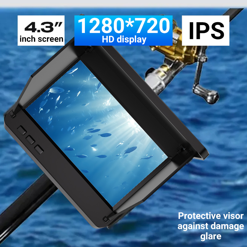 4,3-дюймовая камера для подвод – обзор и цена Underwater Fishing Camera