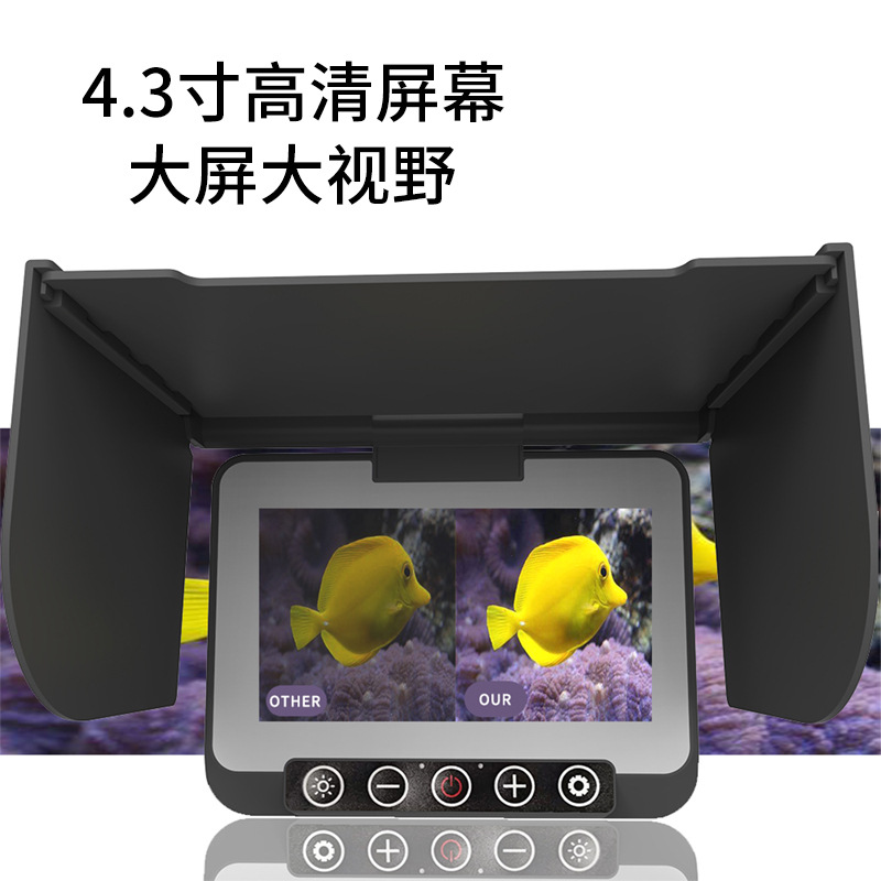 4,3-дюймовый IPS-экран, 1000TV – обзор и цена Underwater Fishing Camera